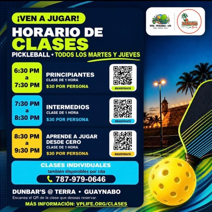 Clases de Pickleball